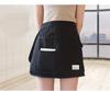 Stylish and Cute Cafe Apron, Short Apron, Half-length Apron with Pocket, Plain Apron, Waist Wrap, Waterproof and Stain-resistant, Simple Apron for