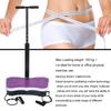 Body Shaping Vibration Machine Fitness Training Equipment for Home Office Purple US Plug 110V