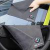 Car Towel Double-sided Coral Fleece Auto Cleaning Cloth For Alfa Romeo STELVIO Giulia 159 Giulietta 147 Mito 156 MTO Accessories