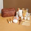 Vintage Travel Makeup Bag Large Capacity Toiletry Organizer  Skincare Bag