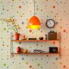 Colorful Dots Contact Paper Peel and Stick Polka Dot Wallpaper Self Adhesive Cabinets Sticker Film for Door Furniture Desk