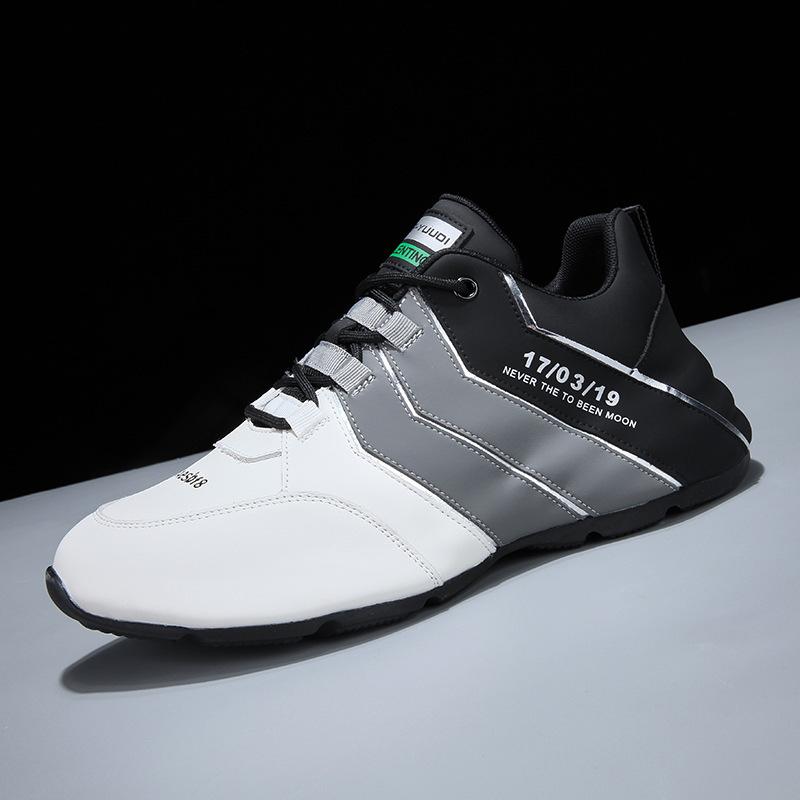 

2025 новая мужская обувь весна студенческая повседневная спортивная обувь модная уличная съемка трендовая обувь платформа папины кроссовки мужские 44