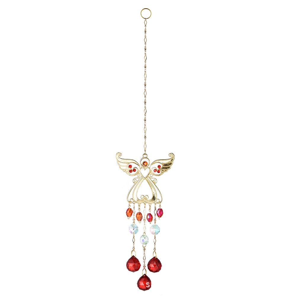 Garden Light Collection Jewelry Balcony Window Hanging Multi-colored Angel Crystal Sun Catcher