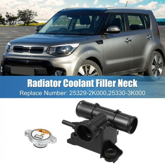 No253292K000253303K000 Engine Radiator Coolant Filler Neck for Kia Soul 10-11