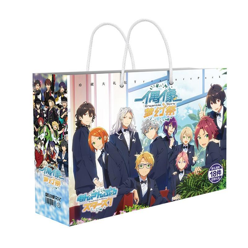 

Аниме Счастливый Подарочный Набор Ensemble Stars Коллекция Игрушка Открытка Постер Закладка Карточки Ломо Фигурка Действие