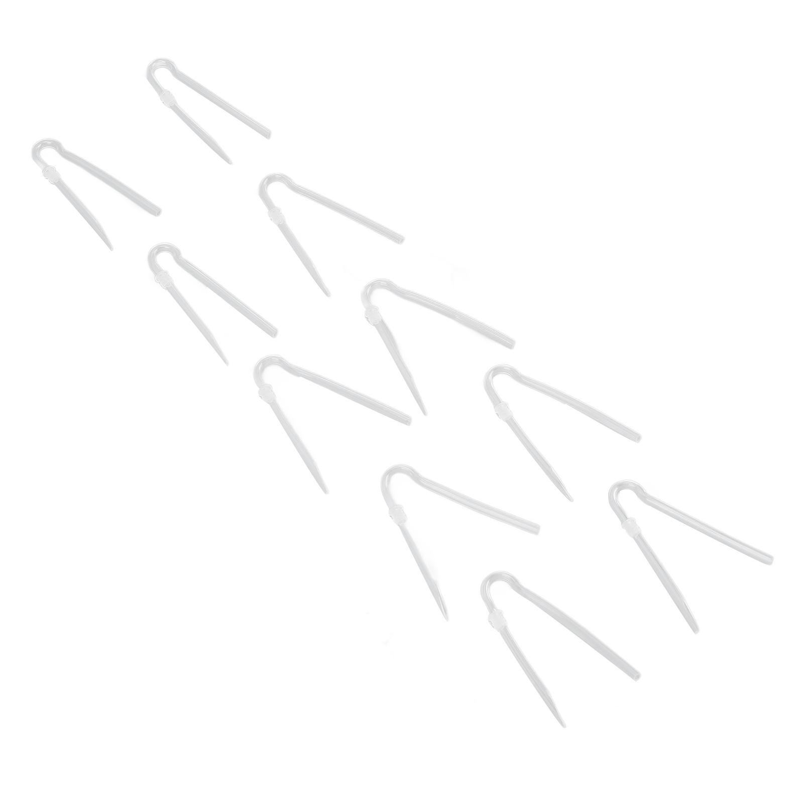 

10 шт. Звукопроводная трубка типа R Предотвращает образование ушной серы ПВХ Усилители звука Набор трубок для ушного вкладыша