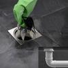 Square Shower Floor Drain with Cleaning Port Drainage Port Durable Cleanout  Floor Drain  Bathroom