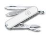 VICTORINOX Classic SD Falling Snow for Outdoor Emergency and Disaster Compact and This Tool Includes a Flathead and a Multi-Tool Camping,