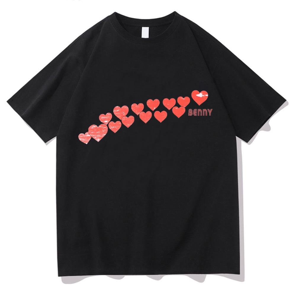 

Benson Boone Teebenny Hearts Tee Graphic Women Unisex Casual Tshirt Unisex Benson Boone Fans Gift Graphic T Shirts 4XL