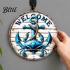 Nautical Wall Art Decorative Hanging Sign Lightweight Wooden Sign with Marine Elements