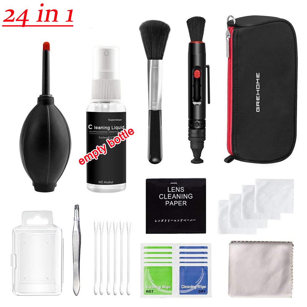 47/35/24/19/7PCS Digital Camera Cleaning Kit Lens Cleaner Sensor Clean Set DSLR SLR Air Duster Air Blower PC Phone Cleaner