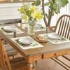Tulip Buffalo Plaid Truck Spring Summer Placemats 30x45CM Seasonal Spring Decoration for Dining Table Mat Kitchen