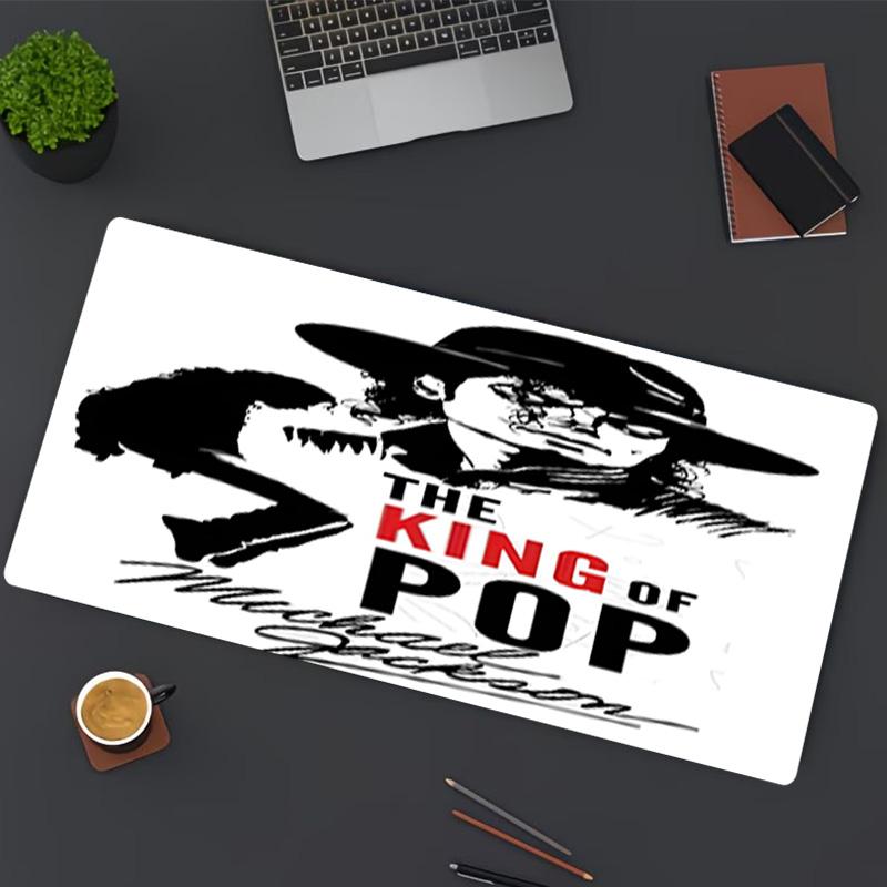 Michael Jackson Print Mouse Pad, for Keyboard Pad Laptop PC Mat for Office Home Use, Desk Decor, Perfect Birthday Gift for Gamers