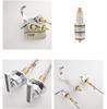 Widespread Basin Faucet Bathroom Chrome Sink Faucet 8 inch Brass Rotation Hot Cold Sink Mixer New Arrival High Quality