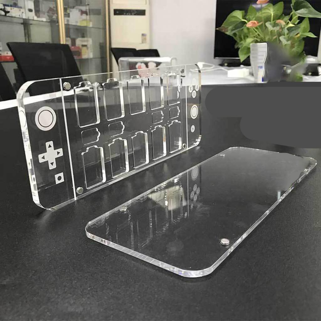 Game Card Case Transparent 14 in 1 Multifunctional Acrylic Game Card Holder for Switch Game Cards