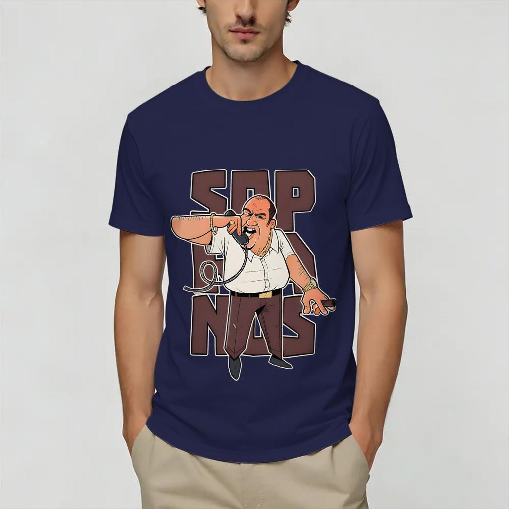 The Sopranos T Shirt Summer Cotton Tshirts For Unisexs Popular Pattern Tee Shirt Short Sleeves Vintage Clothing