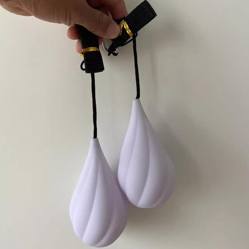 LED Glowing Water Drop Juggling Balls Colorful Light Up Circus Props for Party Performance