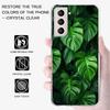 Botanical Background Phone Case For Samsung Galaxy S25 Edge S24 S23 FE S21 S20 S10 Plus S22 S26 Ultra Cover Clear Cases TPU Capa