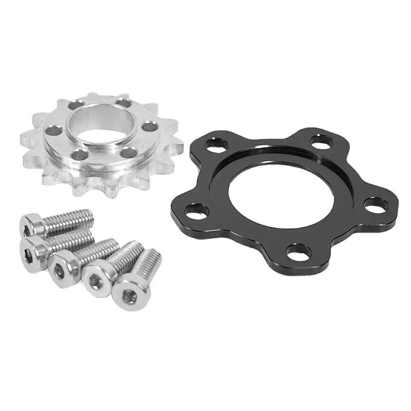 Für Surron Light Bee X Reifenbreiterungs-Kit Kettenrad-Traverse 4 mm breitere Reifen montiert Zweistufiges Zahnradgetriebe für SURRON