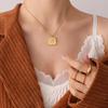 p771 gold necklace 40+5cm