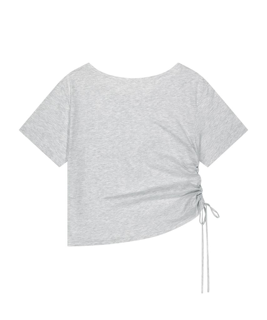 ILLIGO Saeso Angel Off-Shoulder T-Shirt Back Melange