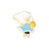 Cartoon Ramen Playful Inspired Brooch In Highquality Alloy For Fashion Decoration And