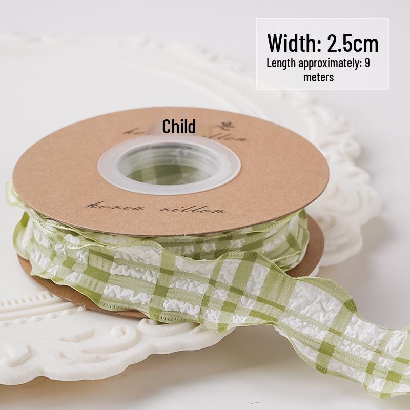 Elegant Fishtail Silk Ribbon for Cake and Bouquet Decoration