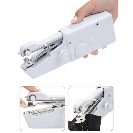 Handheld Mini Sewing Machine Electric Sewing Machine with 3 Sewing Modes Portable Sewing Machine Kit for Travel Home DIY Craft