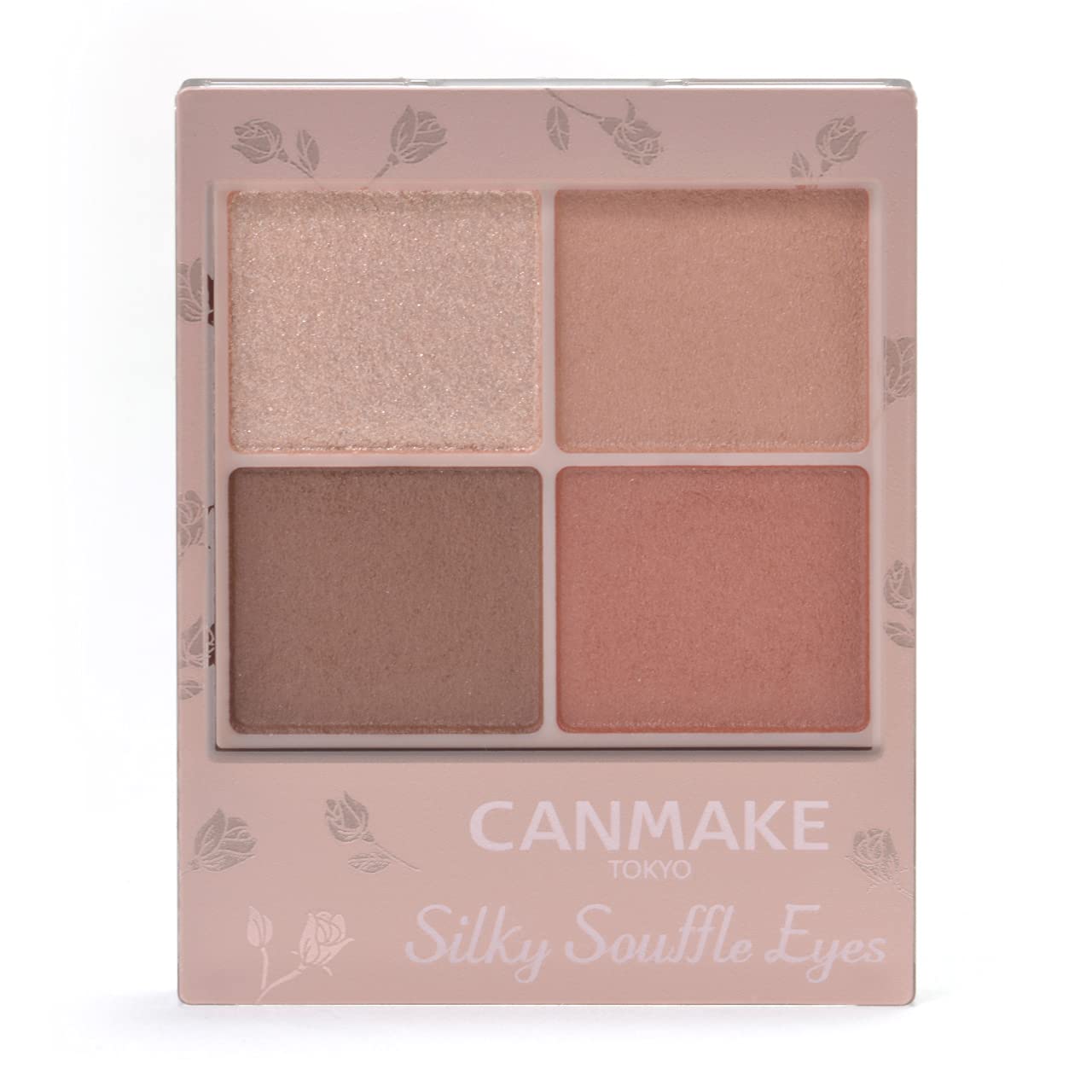 

Canmake Silky Souffle Eyes M02 Chai Brick Eyeshadow Matte Eyeshadow Eyeshadow 1 Count (Matte Type) 4-Color (x 1)