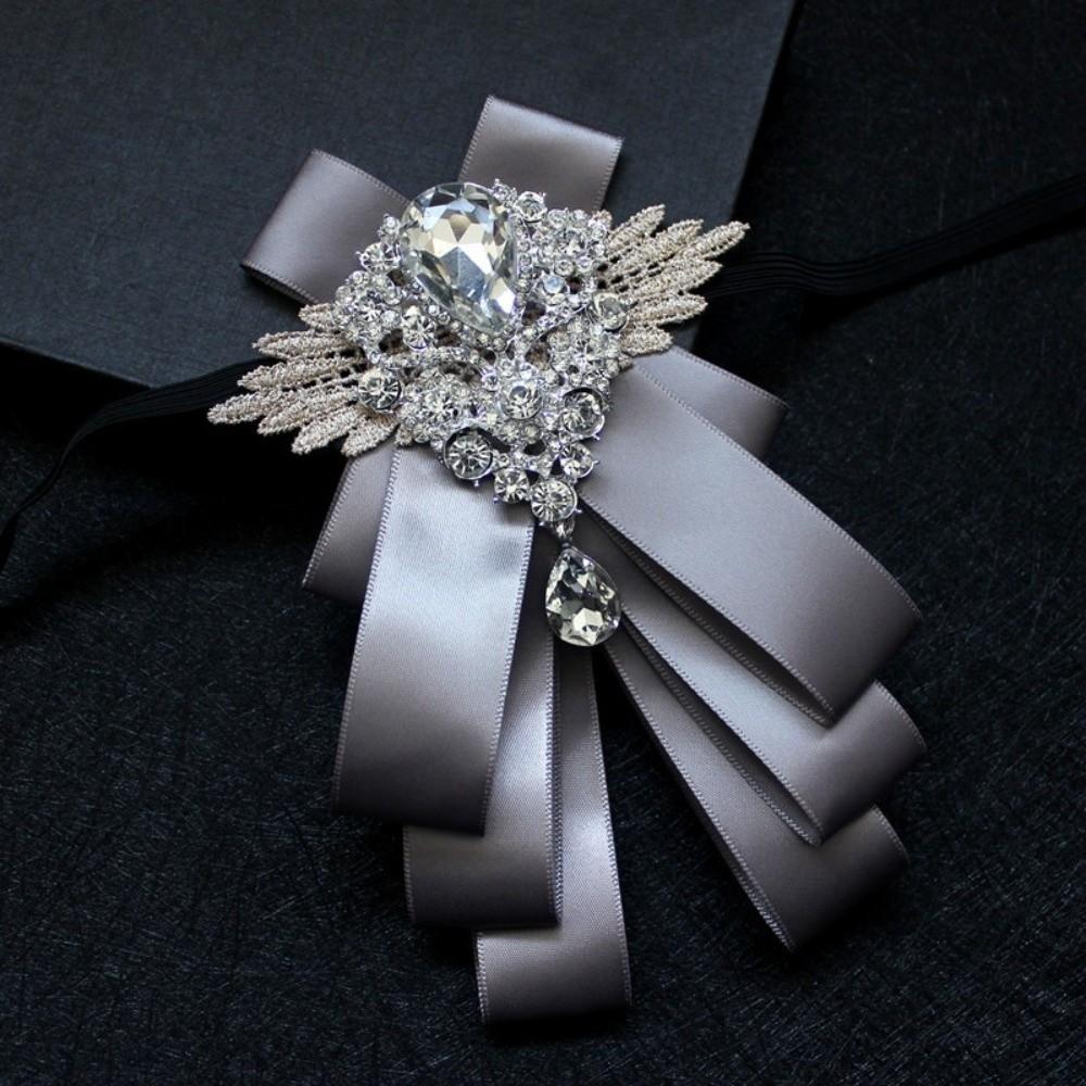 British Style Gentleman's Bow Tie Solid Color Men's Suit Accessory  Bridegroom