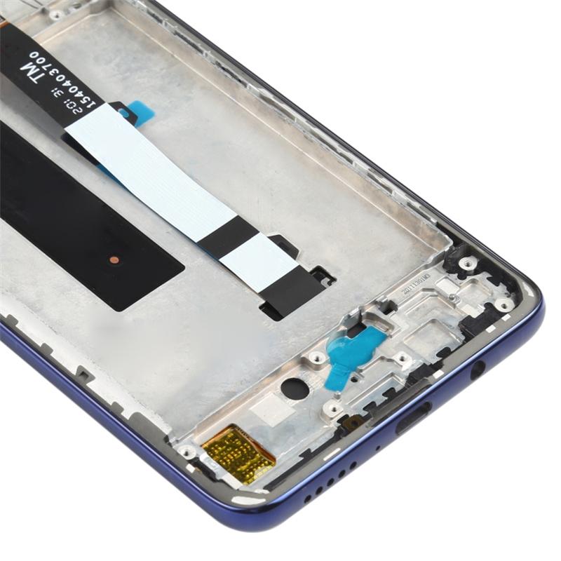 For Xiaomi Redmi Note 9 Pro 5G M2007J17C/Mi 10T Lite 5G M2007J17G Grade C LCD Screen and Digitizer Assembly+Frame Replacement Part (without Logo)