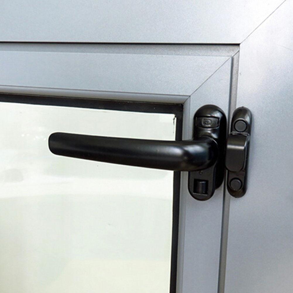 Fenstergriffe Schloss Aluminiumlegierung Universal Flügel Entriegelungsgriff Schloss Schnalle Diebstahlsicherung Heimwerker Fensterbeschläge