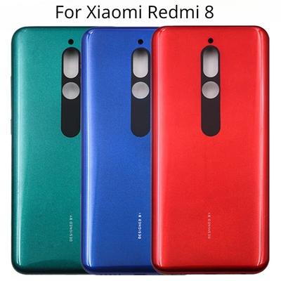 For Xiaomi Redmi 8 Plastic Panel Battery Back Cover For Xiaomi Redmi8 Rear Door Housing  Back Cover No NFC Replace