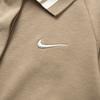 Nike Colorblock Sport Crop Polo Long Sleeve T-Shirt Women Tops Khaki FN1881-247