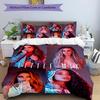 3pcs Little Mix Bedding Set Duvet Cover Closure Includes 1 Duvet Cover & 2 Pillowcases, Soft and Comfortable for All Seasons.