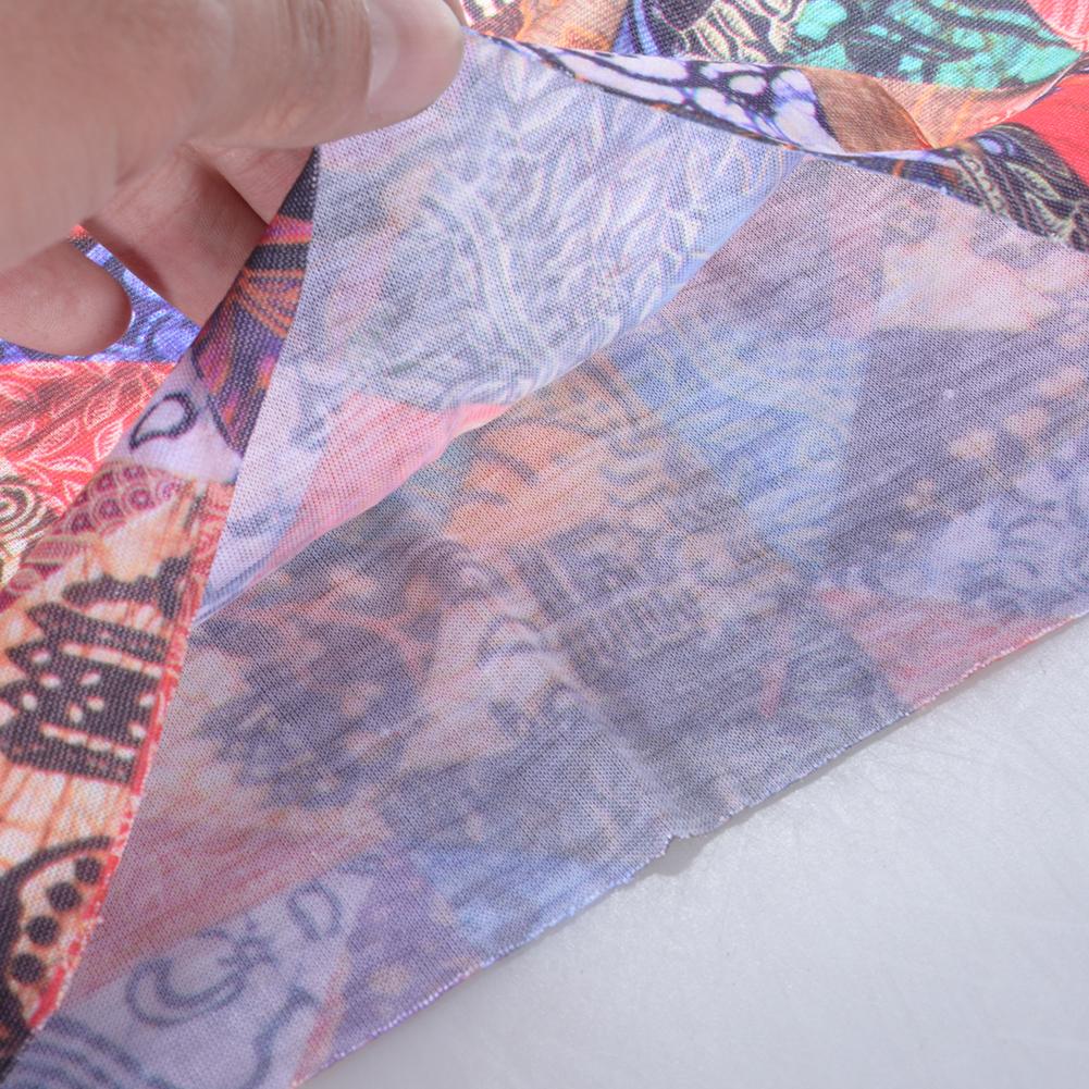 Outdoor Sports Multifunctional Magic Scarf Fashion Headband Kerchief Elastic Bandanas for Cycling Hiking Multicolor #1