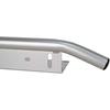 SKYWORLD 22.8 Inch Bull Bar Aluminum Alloy Front Bumper License Plate Mount Bracket Holder For Daytime Running Light Offroad LED Light Bar,Silver