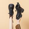Martin Boots Women's 2025 Autumn New Thick-soled Retro Heightening 7cm Side Zipper Locomotive Sweet Cool Casual Knight Short Boots