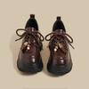 Fashion New British-style retro thick-soled loafers are versatile, casual and sporty height-increasing single shoes for women