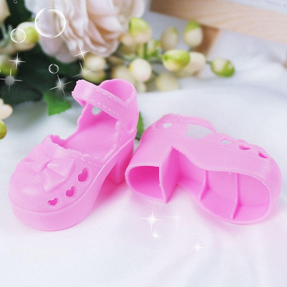 Accessories General-Purpose PVC Doll Wear Fashion Sandals Cute Butterfly Shoes 30cm Dolls Stand