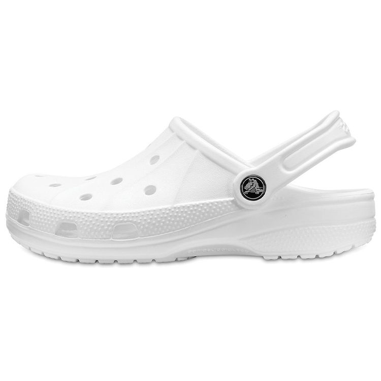 Crocs Ralen Clog EVA Hole Round Toe Beach Sandals Unisex Sandals White 15907-100