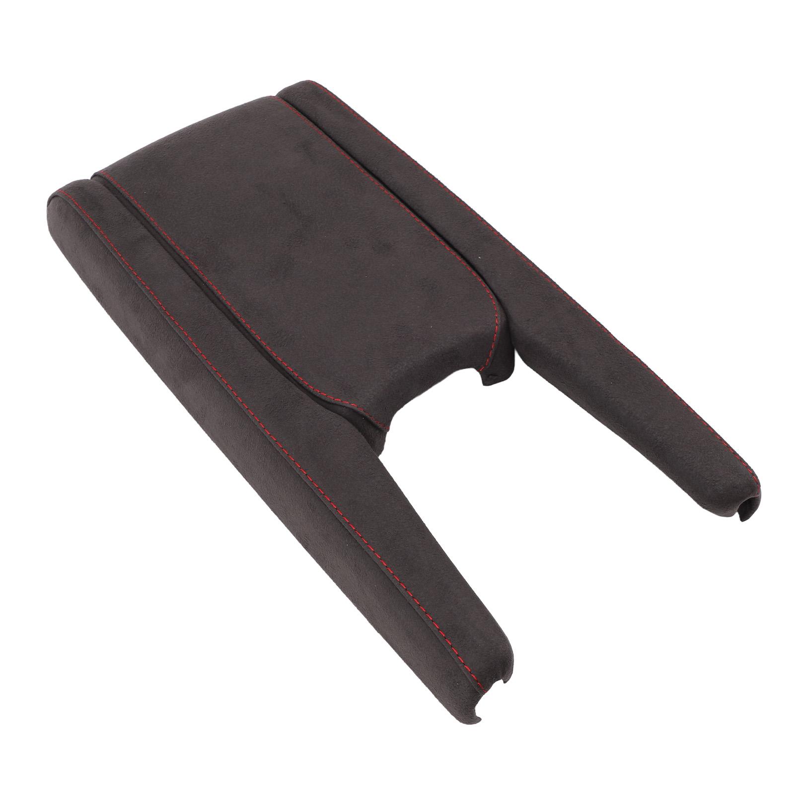 Armrest Cover Suede Interior Center Console Armrest Box Panel Cover Trim for   10th Gen 2016 to 2020