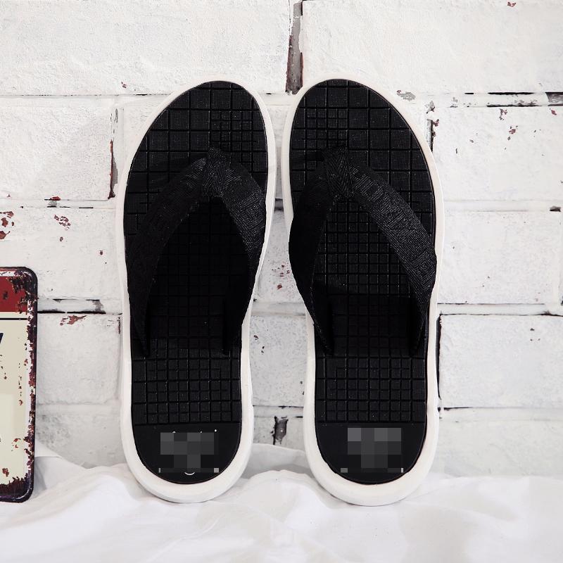 Fashion Summer Mixed Color Bathroom Slippers Classic Men's Flip Flop Male Sandals Breathable Slipper for Men Household Comfortable Shoes