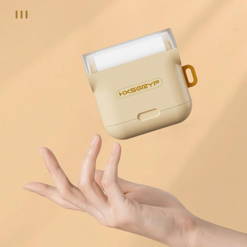 Portable mini hair sticky roller Household hair remover Sticky clothes Sticky cat hair Tear type Replaceable