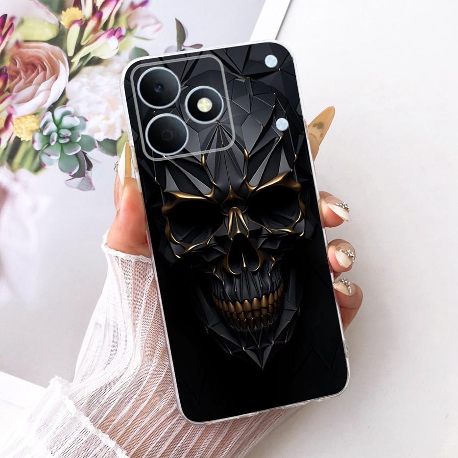 For Realme Note 80 Case RMX5388 Cool Fashion Painted Cover Soft Silicone Phone Case For Realme Note 80 Note80 4G Back Cover Bags