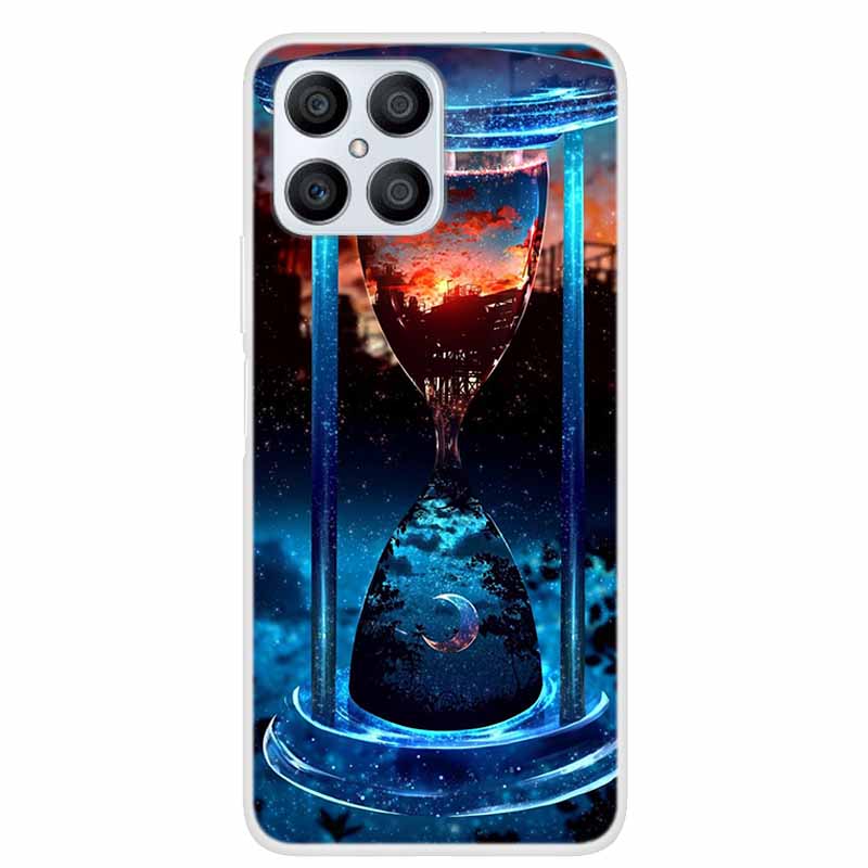 For Honor X8 4G Cases X 8 5G Clear Marble Soft TPU Silicone Back Cover For Honor X8 Phone Cases Fundas HonorX8 X 8 TFY-LX1 LX2