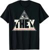 Mein NEUES LIMITIERTES Sie Globale Verschwörung & Gedankenkontrolle Parodie Illuminati Meme T-Shirt