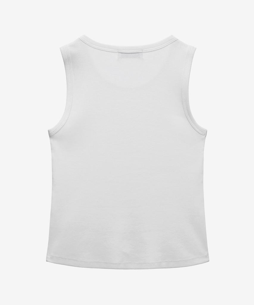 MIND BRIDGE WOMEN Ribbed Sleeveless Top M1Ts3201