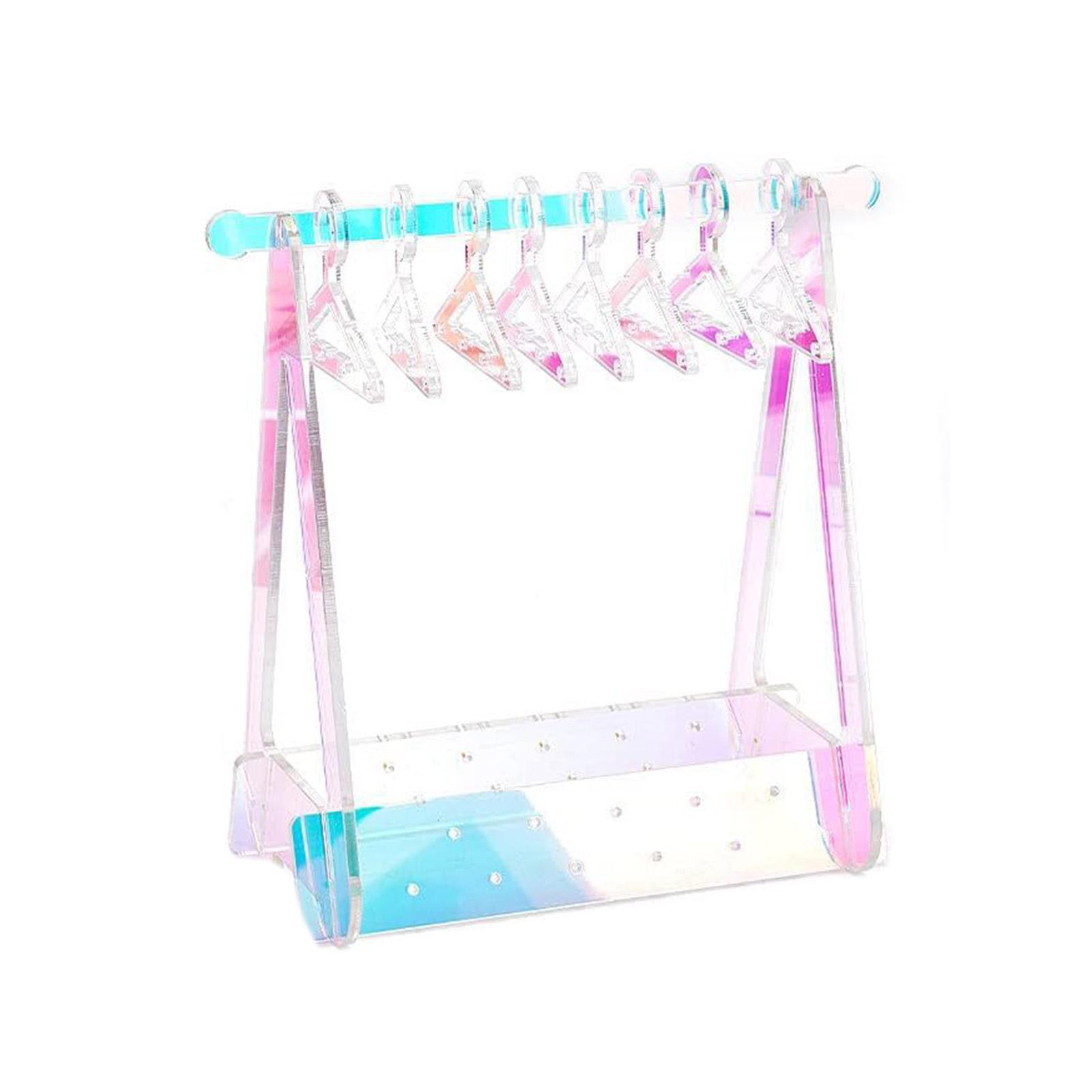 

Dangle Earring Hanging Organizer Acrylic Ear Studs Display Rack for Retail Show Personal Exhibition Earring Holder Stand 1