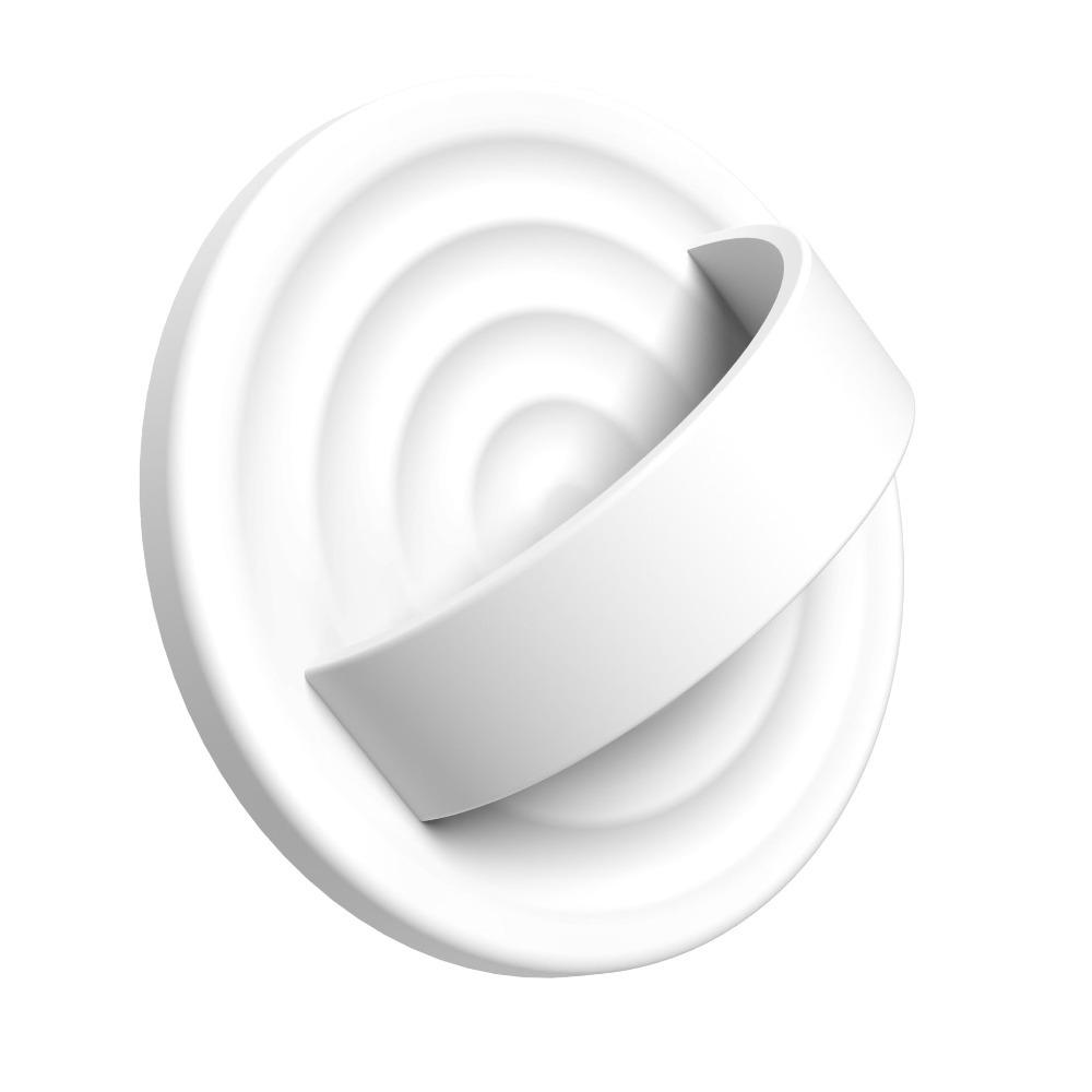 Universal Silicone Magnetic Phone Grip 360° Rotation Solid Color Finger Loop Grip Portable Soft Phone Ring Holder For MagSafe